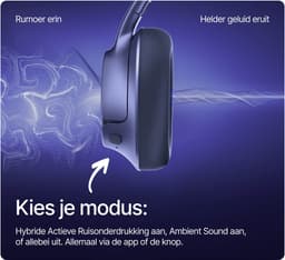 Fresh 'n Rebel Clam Fuse 2 - Draadloze Bluetooth Koptelefoon met Active Noise Cancelling- 80 uur Speelduur - My Sound App - Real Teal — thumbnail 2