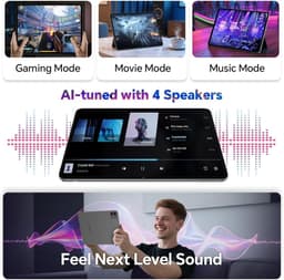 SnelShoppen - 12.7 inch Tablet Gaming 2K Display, Android, Dual SIM LTE, 20GB RAM, 256GB Opslag, 10000mAh Batterij, 30W Snelladen, GPS, TypeC, Ideaal — thumbnail 5