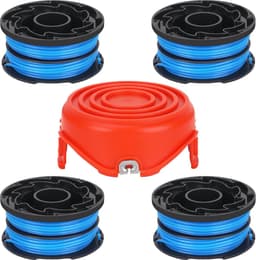SnelShoppen - Dubbele Draad Spoel A6441 A6441-XJ A6442 Voor Grasmaaier, 12m Lengte Ø 1,5mm Met Rinse Deksel, Geschikt Voor Diverse Modellen — thumbnail 1