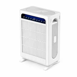 DPLUNIQ Luchtreiniger - Luchtzuiveraar - Air Purifier - Luchtreiniger Met HEPA-filter - 100m² - Stille Slaapmodus - 16,5x31x41cm - Wit — thumbnail 1