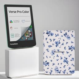 PocketBook Verse Pro Color e-reader Sage Glow – 6 inch – 16 GB – waterdicht + Bloemen hoesje – voordeelbundel — thumbnail 1