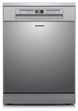 Heinner HDW-FSM60614DXE++ Vrijstaande Vaatwasser – 14 Couverts – Energieklasse E – 6 Programma’s – Digitaal Display – Halve Belading – Extra Drogen – Startuitstel – AquaStop – Kinderslot – 60 cm – RVS – 5 Jaar Garantie — thumbnail 1