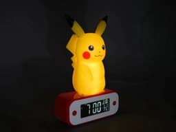 Teknofun Pokémon Pikachu - Digitale wekker met LED nachtlamp — thumbnail 4