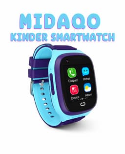 4G GPS Smartwatch - Midaqo Kinder Smartwatch - GPS Horloge - Acurate GPS - Sos Oproep - Bellen En Video Bellen - Spraakberichten - Route Historie - Geo Fence - IP67 Waterproof. — thumbnail 4