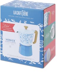 La Cafetière - Venice Percolator - Aluminium - Blauw - 6 Kops - 290ml — thumbnail 4