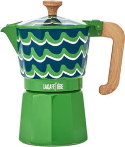 La Cafetière - Venice Percolator - Aluminium - Groen - 6 Kops - 290ml — thumbnail 1