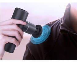 Massage Gun – Spiermassage Apparaat – 4 Opzetstukken – Draadloos en Oplaadbaar – Massagepistool voor Nek, Rug, Benen en Schouders