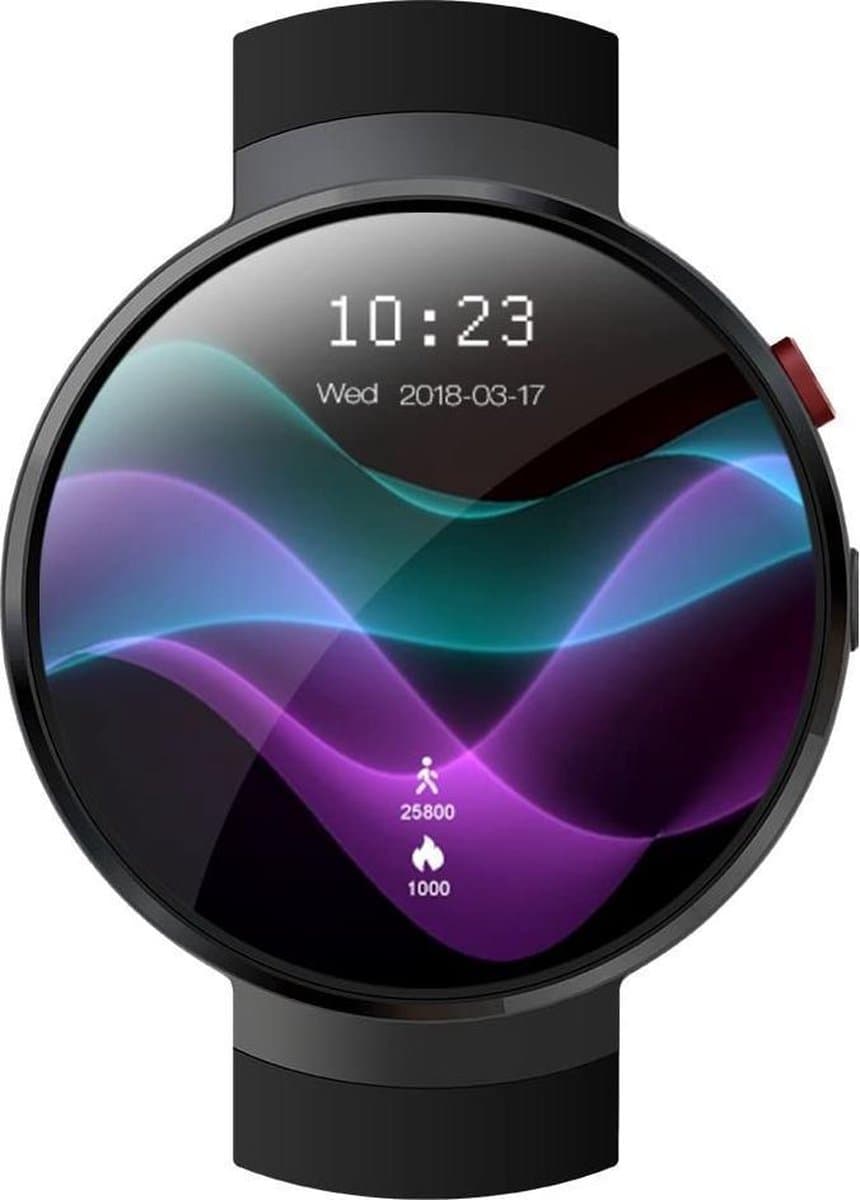 DrPhone SW14 Instinct - 4G Smartwatch Telefoon - Always On Scherm - GPS + WiFi - Stappenteller - Android 7.0 - Sim - 1GB Ram / 16GB Opslag — afbeelding 1