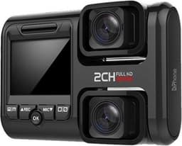DrPhone RangeT1 Dashcam – Full HD 1080P – WiFI + Dubbele SONY IMX323 Lens - Applicatie + 170 Graden - Nachtzicht - Loop Opneemfunctie - Zwart — thumbnail 1