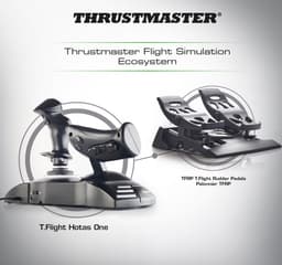 Thrustmaster T.Flight Hotas One Flight Simulator Stick & Throttle - Xbox Series X|S / Xbox One / PC - Afneembaar Roersysteem — thumbnail 11