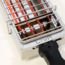 Spiedini ElectroGrill 1800 - Elektrische grill/bbq (met rooster) voor binnen, voor het grillen/barbecuen van saté, arrosticini of spiesjes - 1800 Watt - Materiaal: rvs — thumbnail 4