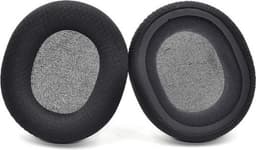 Oorkussens geschikt voor Steelseries Arctis 1/3/5/7/7P/7X/9/9X Pro (Wireless) - 2 Stuks - Zacht Schuim - Zwart — thumbnail 1