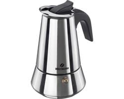 Westmark Brasilia Plus - Espressomaker - Zwart - Roestvrijstaal