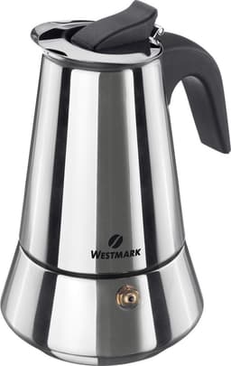 Westmark Brasilia Plus - Espressomaker - Zwart - Roestvrijstaal — thumbnail 1