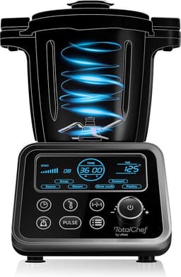 Smart Keukenmachine - Keukenrobot - Foodprocessor - 20 Kookfuncties - 1700 W - LCD-display - 3.5L Inhoud - Geïntegreerde Weegschaal - Multifunctioneel — thumbnail 2