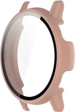 Hoesje Geschikt voor Garmin Vivoactive 5 - Ingebouwde Tempered Glass Screen Protector - Hard Plastic Bumper Case - Roze — thumbnail 9