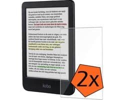 Screenprotector - Geschikt voor Kobo Clara Colour Screenprotector Bescherm Glas - Screenprotector Geschikt voor Kobo Clara Colour Screen Protector Tempered Glass - 2 PACK
