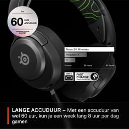 SteelSeries Arctis Nova 5X Wireless - Draadloze Gaming Headset — thumbnail 10