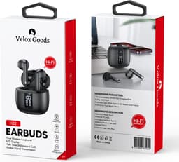 Draadloze oordopjes - Bluetooth oordopjes - Earpods - Draadloze oortjes - Geschikt voor elke smartphone en laptop — thumbnail 5