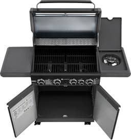 Juskys Barbecue / Gasgrill / BBQ Savannah - 4 + 1 Brander - 14,5 kW - Staal - Incl. Afdelzeil — thumbnail 4