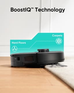 eufy Clean L60 - Robotstofzuiger - Ultrasterke zuigkracht van 5000 Pa - iPath-lasernavigatie - diepe vloerreiniging - Ideaal voor haren en harde vloeren — thumbnail 4