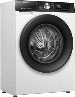 Hisense 3S Serie WF3S8043BW3/BLX - Wasmachine met Energielabel A -30% - 8kg - 72dB (A) - Steam Wash -1400 toeren - Power Wash 49' - ConnectLife - Inhoud Trommel 54 Liter — thumbnail 3