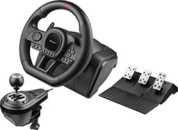 Tracer Gaming Stuurwiel - 6 in 1 Stuur - Pedalen en Versnellingspook - PC/PS4/PS3/Xbox One/Switch — thumbnail 1