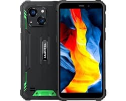 OUKITEL WP32 Rugged Smartphone – 12 GB RAM (4+8) – 128 GB SSD – Android 13 – IP68/IP69K Militair-klasse – 6,0″ HD+ – 6300 mAh – Octa-Core
