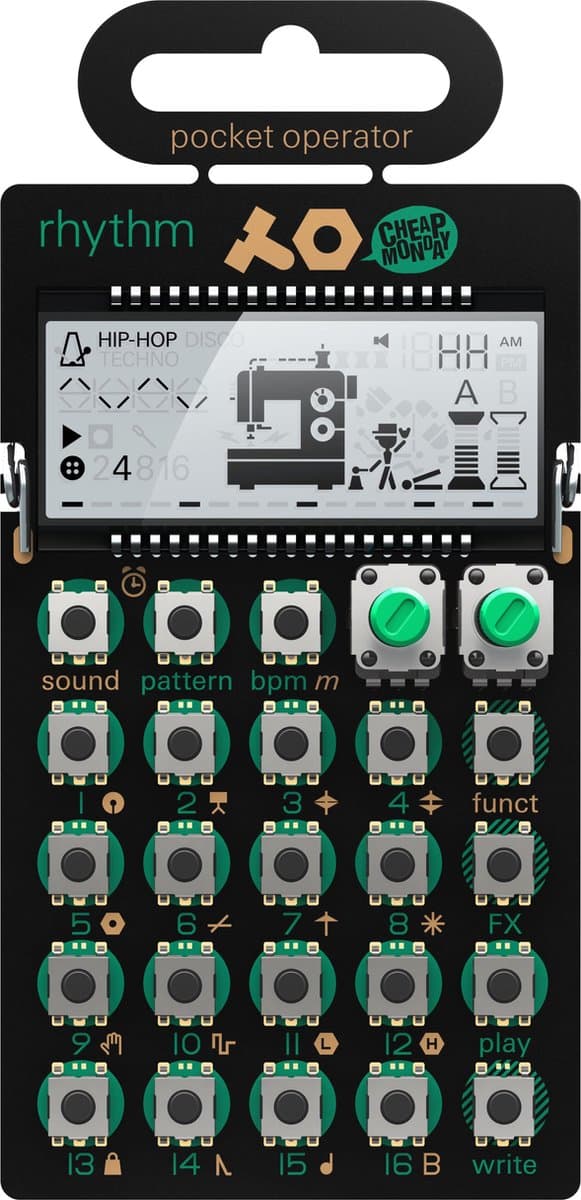 Teenage Engineering PO-12 rhythm - Synthesizer — afbeelding 1