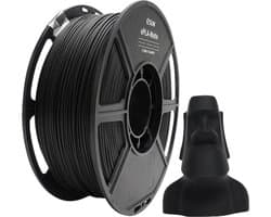 ESUN ePLA-Matte Black Filament PLA mat 1.75 mm 1 kg Zwart (mat)