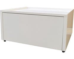 Scanpart wasmachine verhoger met lade - Gelast - 33 centimeter verhoging - Sokkel - Maximaal 150 kg - 61 x 61 cm - Universeel