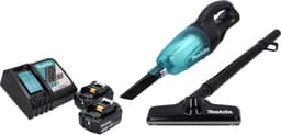 Makita DCL 180 RF B accu stofzuiger 18 V zwart + 2x oplaadbare accu 3.0 Ah + lader — thumbnail 2