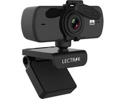 Webcam - 4MP - Microfoon - 2K FULL HD - Webcams voor pc - Inc. Privacy Cover - Laptop en PC Camera - USB 2.0