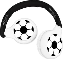 2-in-1 Bluetooth® en Bedrade comfortabele opvouwbare Koptelefoon met veilige volumebeperking Football Design — thumbnail 1