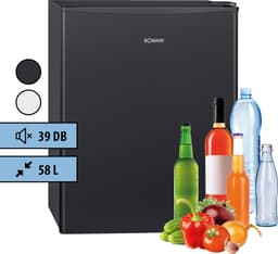 Bomann KB 7347 Mini Koelkast - Barkoelkast - 58 liter - zwart — thumbnail 1