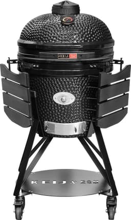 Keij Kamado Pro Large Glanzend Zwart 21 Inch — thumbnail 1