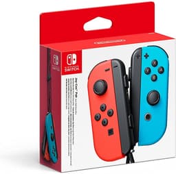Nintendo Switch Joy-Con Controller paar - Neon Rood en Blauw — thumbnail 3