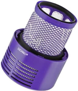 SIDANO® HEPA filter - geschikt voor Dyson V10, SV12 stofzuigers - (2 filters + borstel) — thumbnail 2