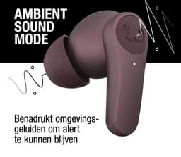 Fresh ’n Rebel Twins Rise - Draadloze Oordopjes met Noise Cancelling - Draadloos Opladen - 30 Uur Speelduur - Deep Mauve — thumbnail 3