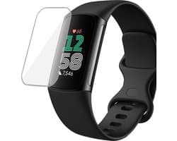 Screenprotector Geschikt voor Fitbit Charge 6 - Beschermglas Folie