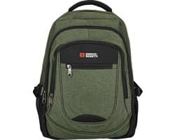 Enrico Benetti Hamburg Laptop Rugzak - 17" Laptop, 35,5 liter - 62125 - Olijf