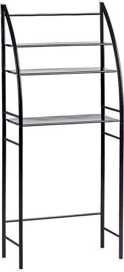Wasmachine Ombouw - Zwart - Universeel - Wasmachine Organizer - Wasmachine Kast — thumbnail 1