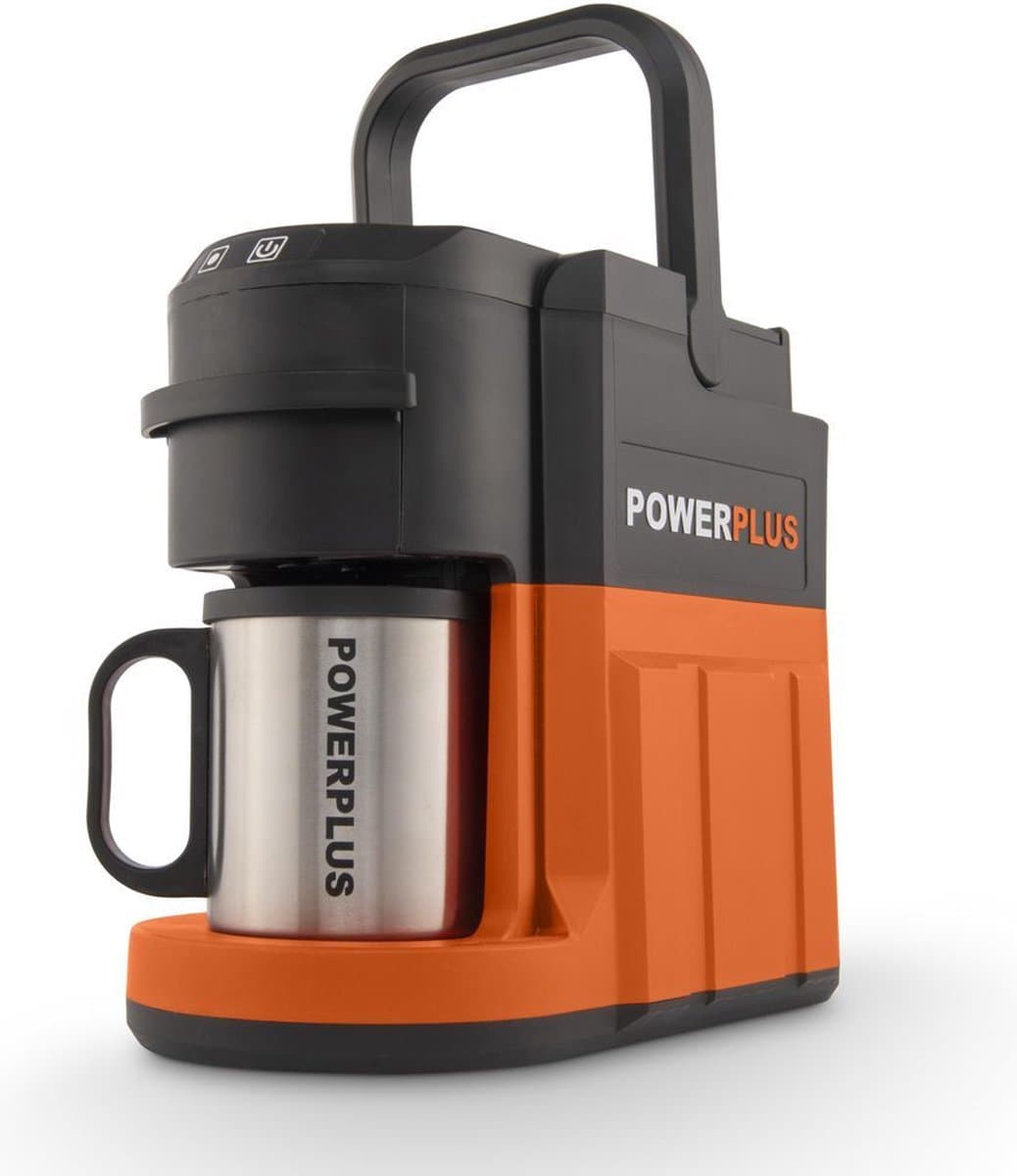 Powerplus Dual Power POWDPG60810 Accu Koffiemachine – 40V – Zonder Accu en Lader — afbeelding 1