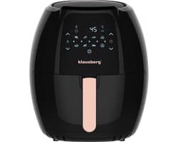 Klausberg 7572 - Airfryer - Zwart - 1800 Watt - 7,7 liter !!