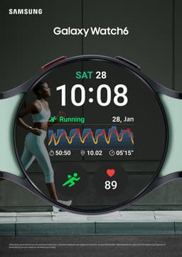 Samsung Galaxy Watch6 Classic - LTE/4G variant - Smartwatch - 43mm - Black — thumbnail 9