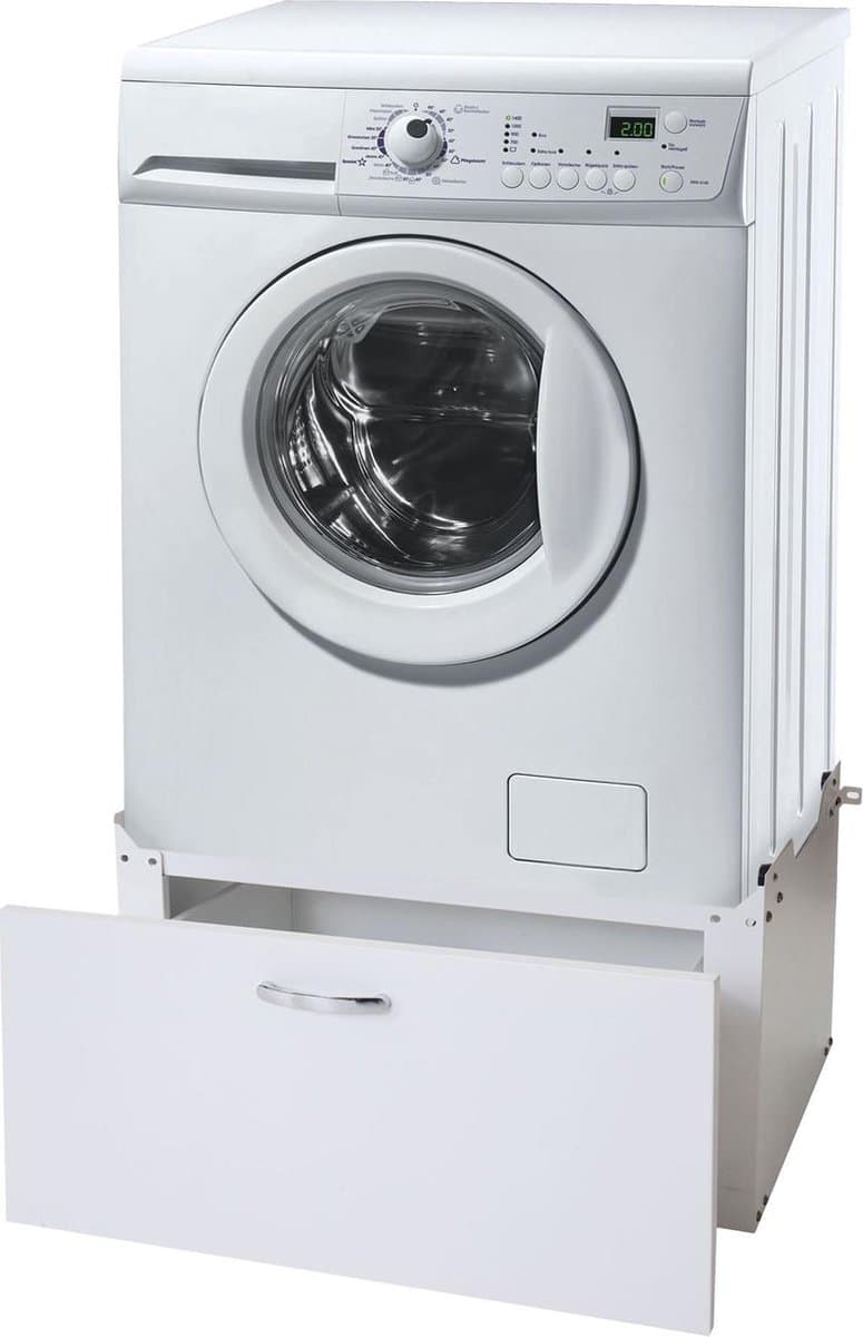Wasmachine sokkel - verhoger - 33 cm met lade - wit — afbeelding 1