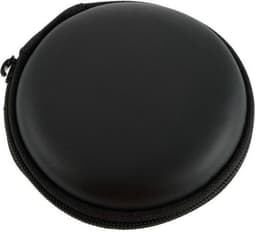 Handig opberg etui voor Samsung & Apple oortjes, USB sticks, Geheugenkaarten etc. - Zwart Tasje - Case headphones In Ear — thumbnail 4