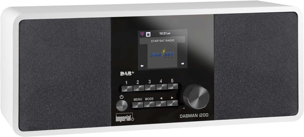 Imperial DABMAN i200 - DAB+ / FM Radio - Internetradio - Slaaptimer - USB - Wit — afbeelding 1