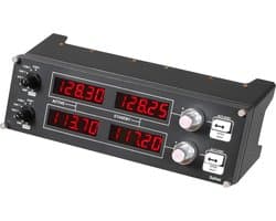 Logitech G Saitek Pro - Flight Radio Paneel - PC - Zwart