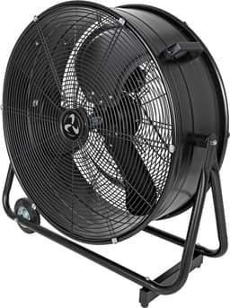CasaFan DF600 Eco IP54 SL Vloerventilator 123 W (Ø x h) 65 cm x 77 cm Zwart (mat) Zwenkbaar — thumbnail 4